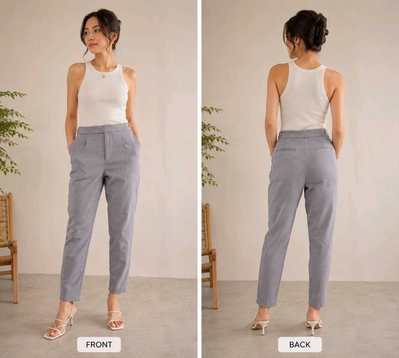 Stylish Grey Trousers for Women
