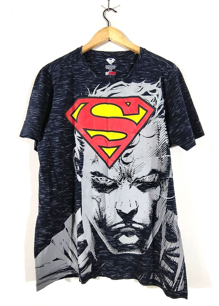 Navy Blue Printed T Shirts (Men's)
