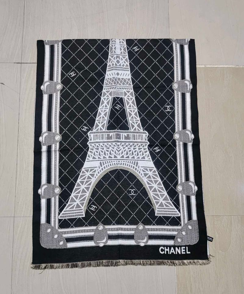 Chanel Eiffel Tower Scarf