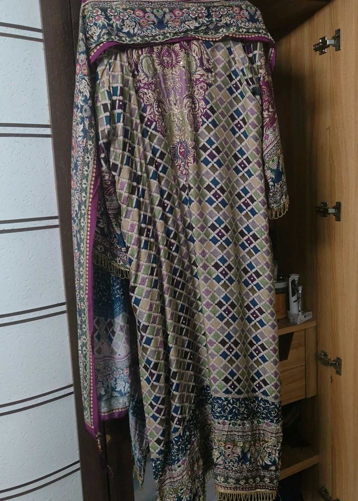 🔥Sale 🔥Pure Muslin kurti set