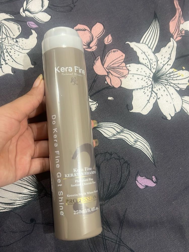 KeraFine shampoo unused