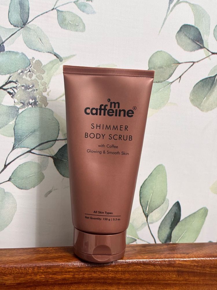 MCaffeine Shimmer Body Scrub NEW