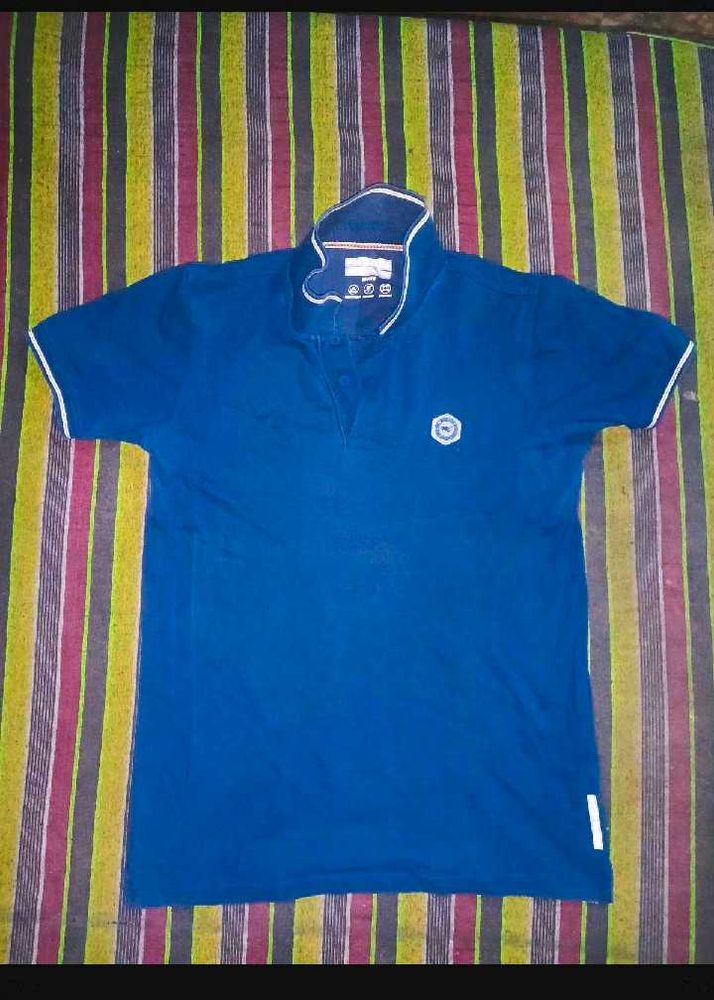 Men's Blue Polo T-Shirt