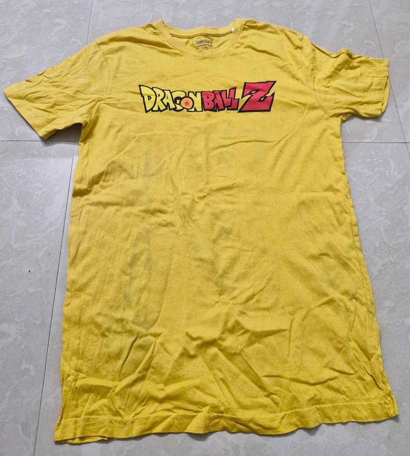 Yellow Dragon Ball Z T-Shirt