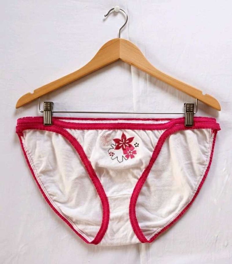 Floral Trim Briefs