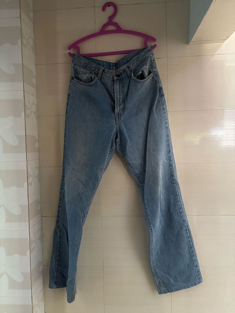 Light Wash Flare Jeans