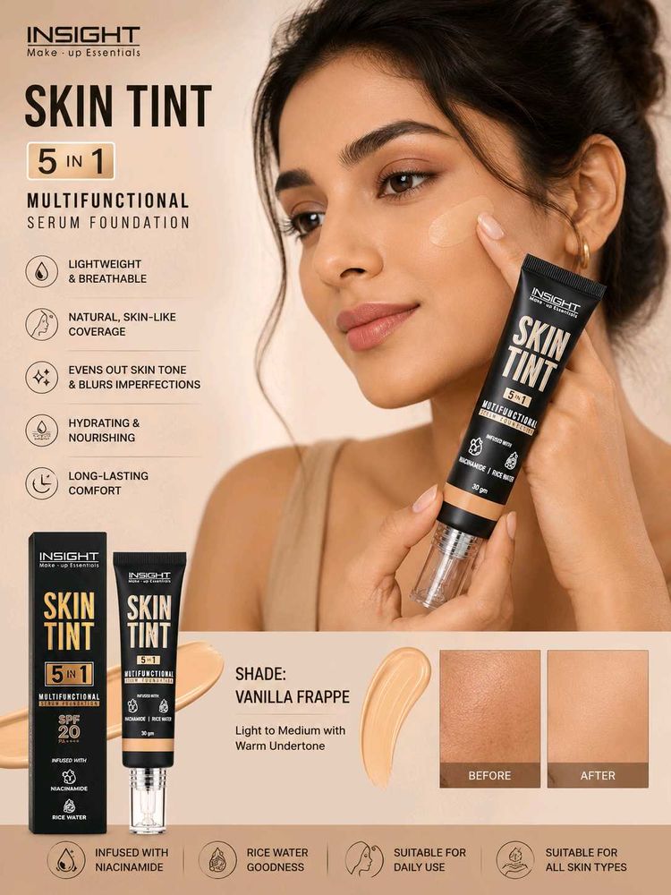 Skin Tint 5-in-1 Multifunctional Serum Foundation