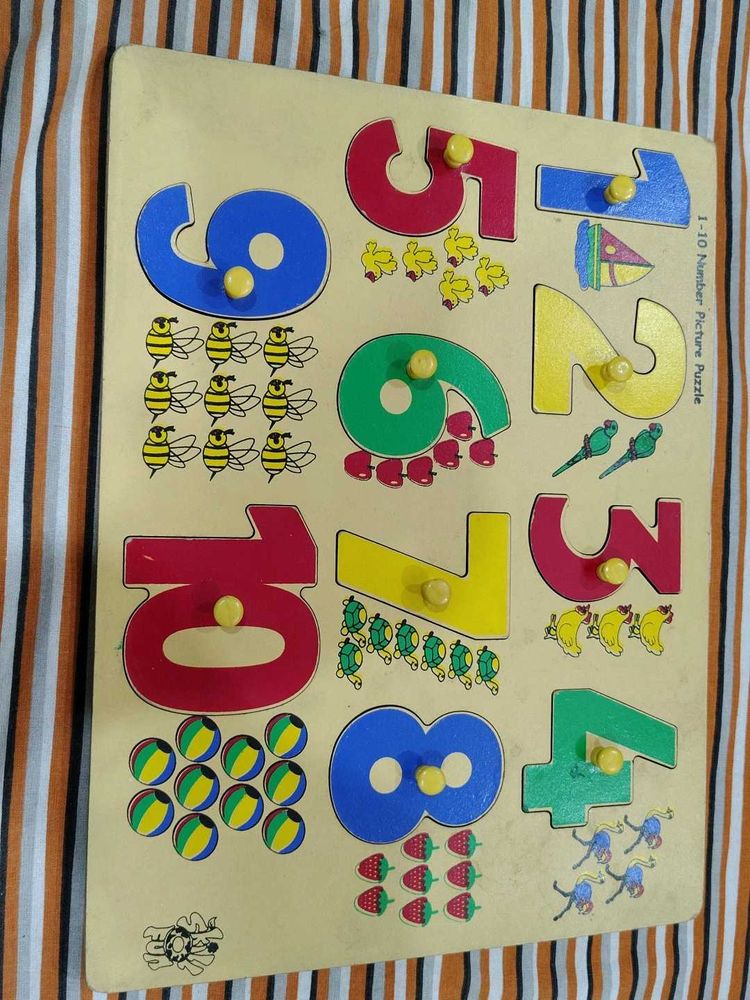 1-10 Number Picture Puzzle