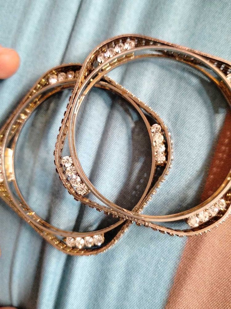 Sparkling Rhinestone Bangles