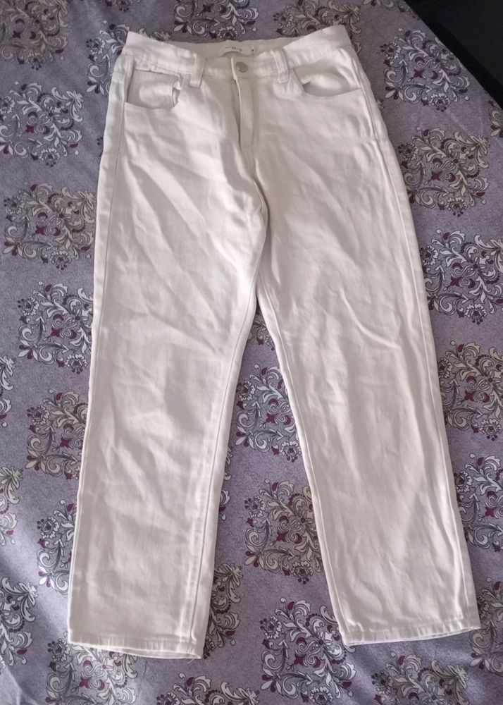 Off White WideJeans