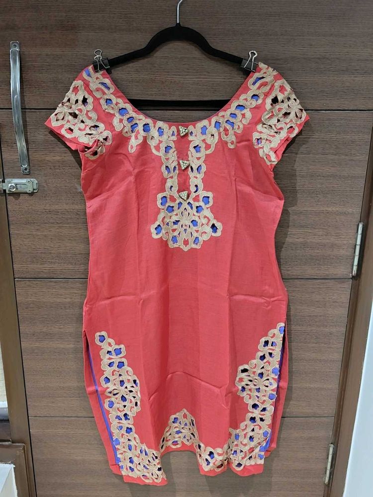 Laser Cut Kurta