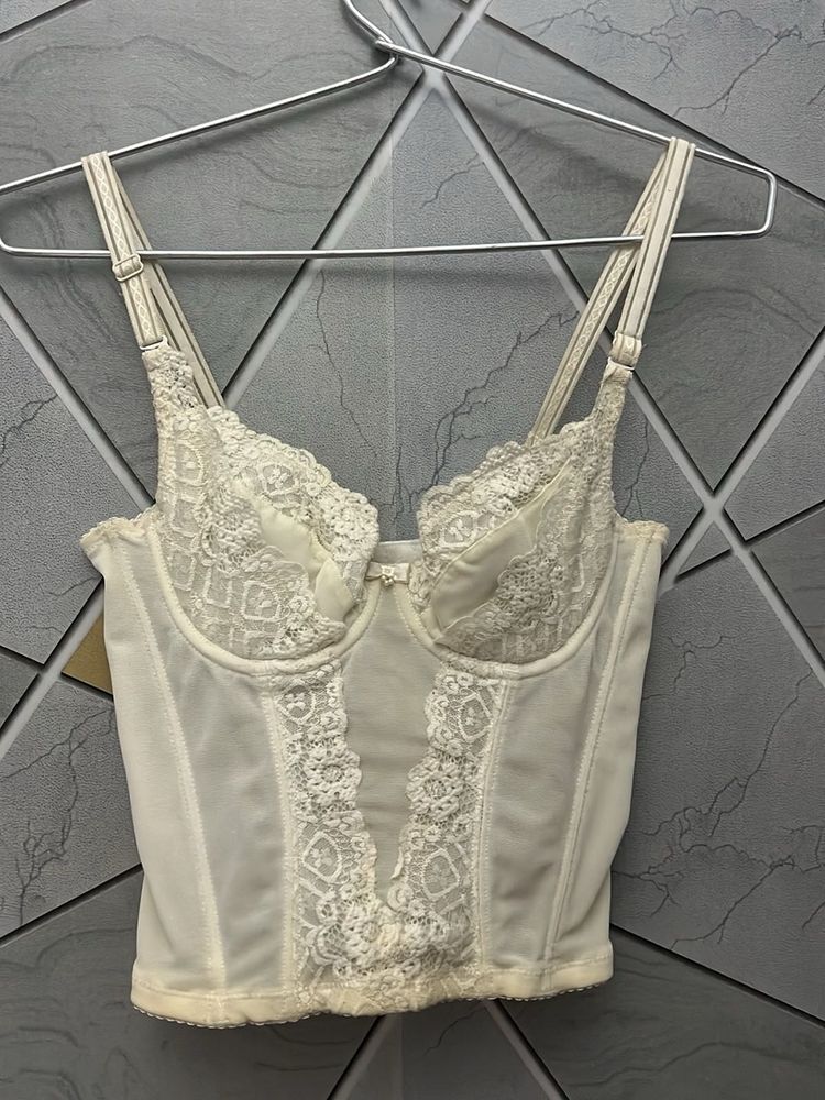 Lace Corset Bra Top
