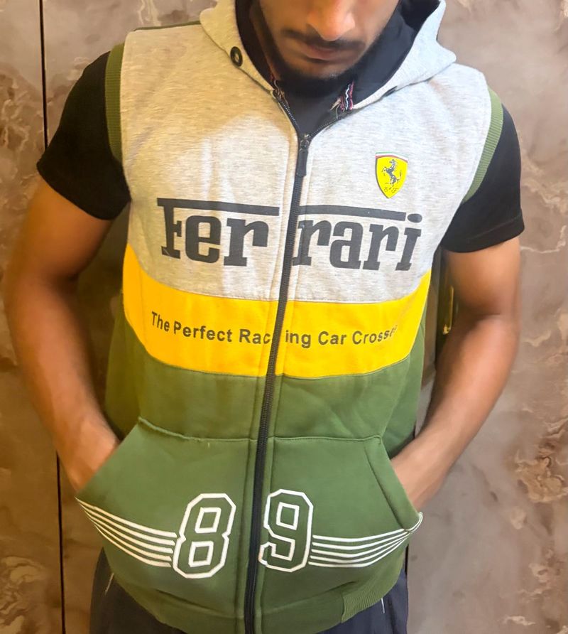 Ferrari Racing Vest Hoodie