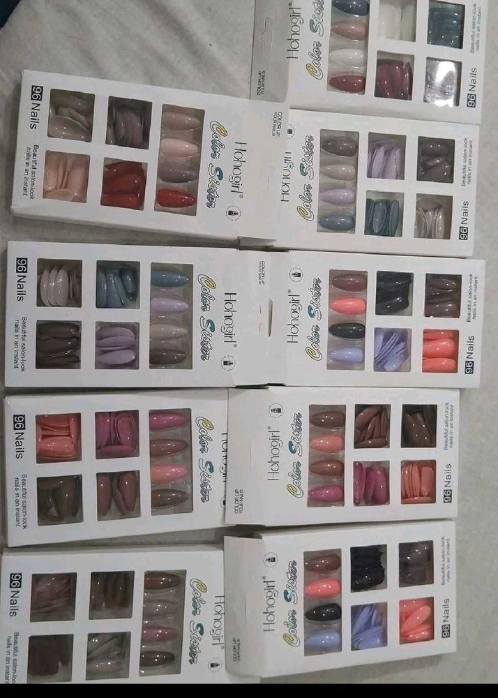 Hohogirl Color Styles Press-On Nails 9 boxes