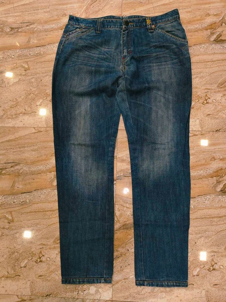 Classic Blue Denim Jeans