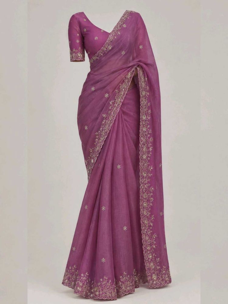 y2k chatpata embroidered saree
