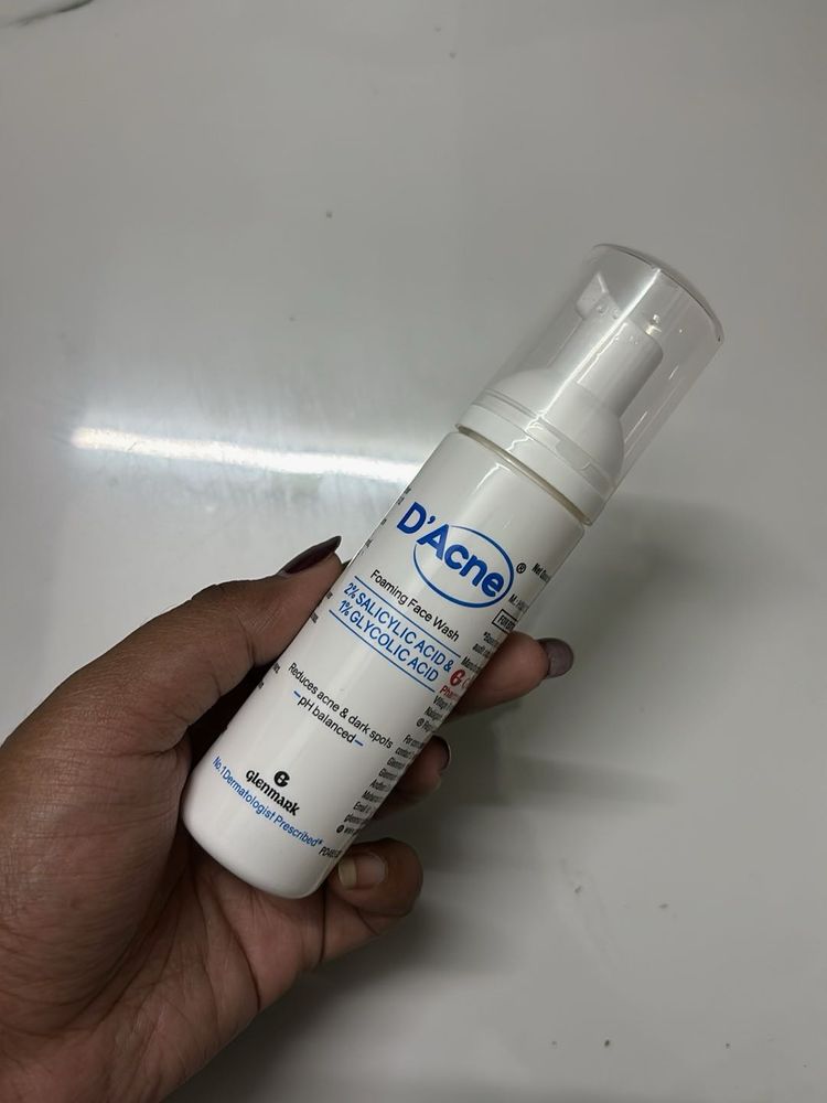 D'Acne Foaming Face Wash