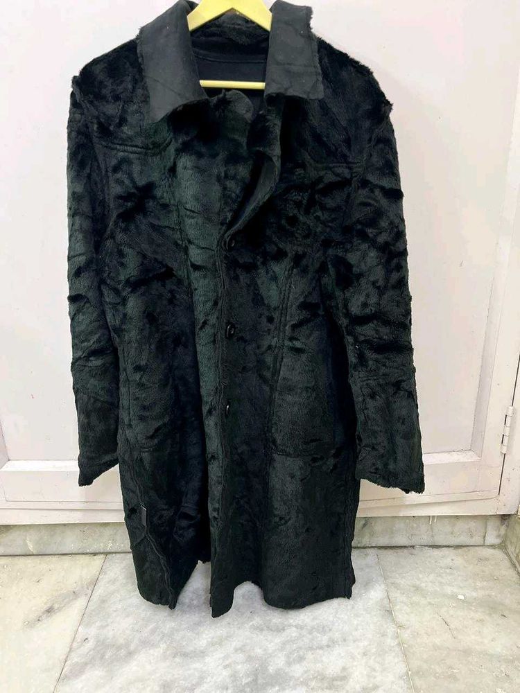Black Furry Jacket
