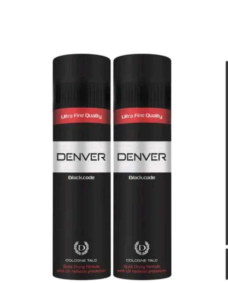 Denver Black Code Cologne Talc