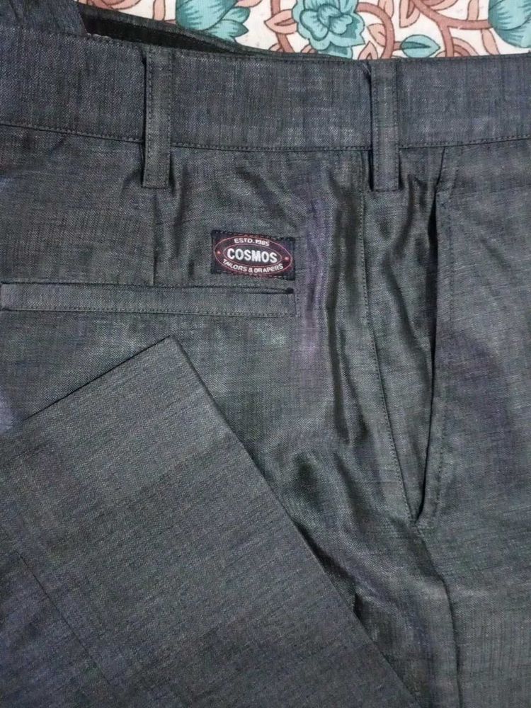 Men's Charcoal Grey Trousers