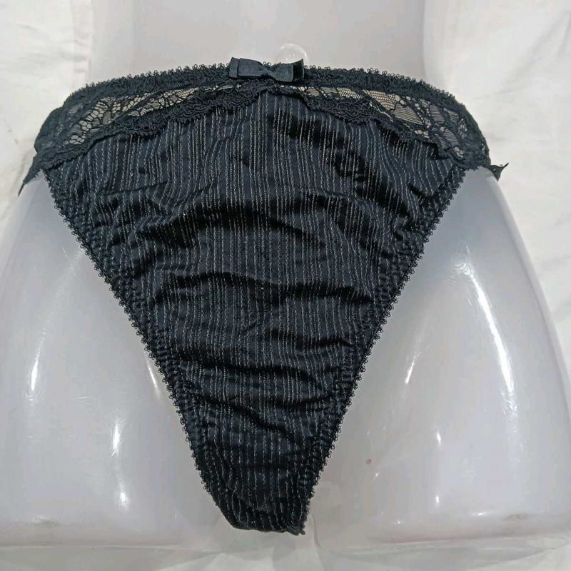 🪔 Lace Trim Bikini Briefs