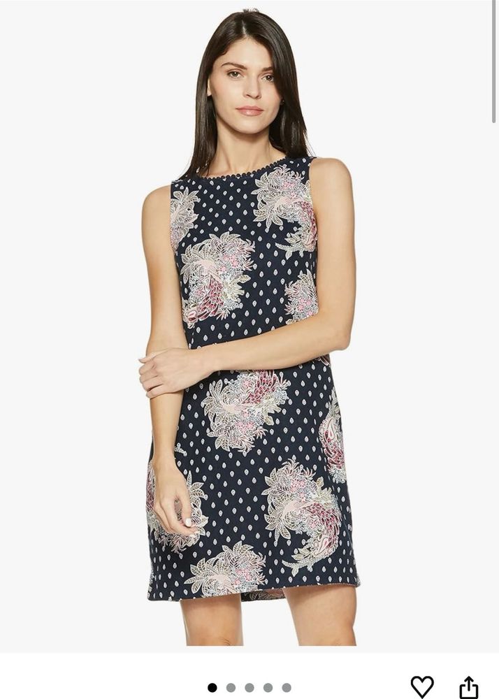 Stylish Sleeveless Floral Print Dress