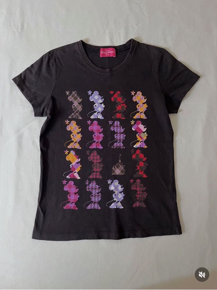 DISNEY Minnie Mouse Plaid T-Shirt