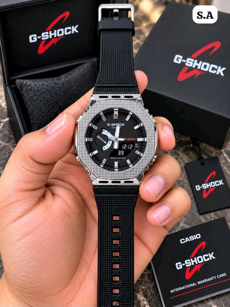 G-Shock Watch with Black Strap
