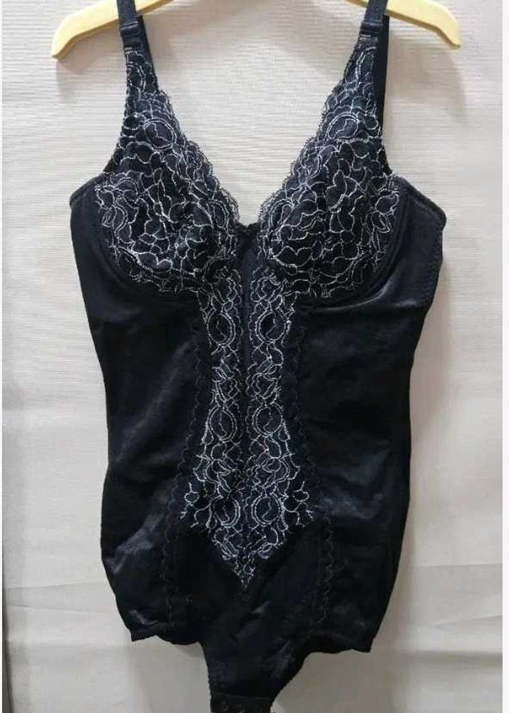 Elegant Black Lace Bodysuit