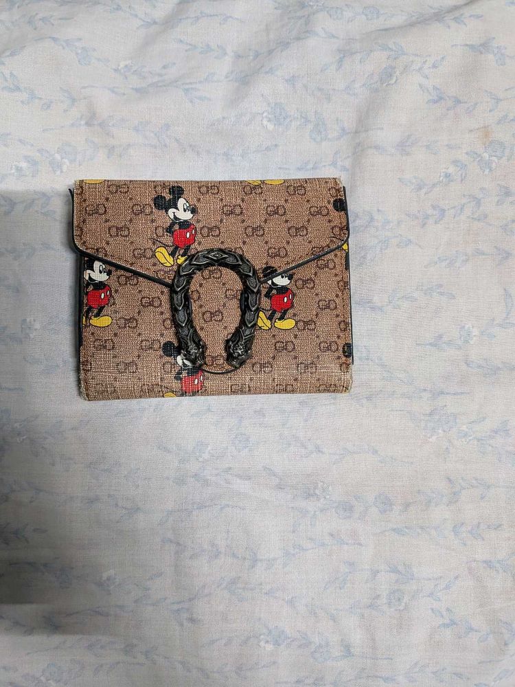 Gucci x disney wallet