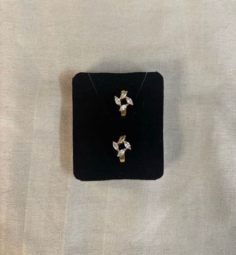 Stone Stud Earrings