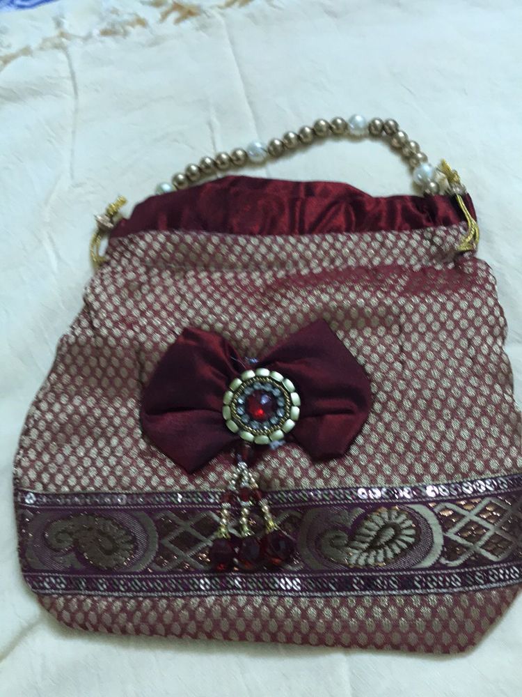 Embellished Clutch Bag