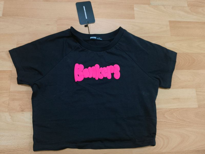 Bonkers Graphic Crop Top