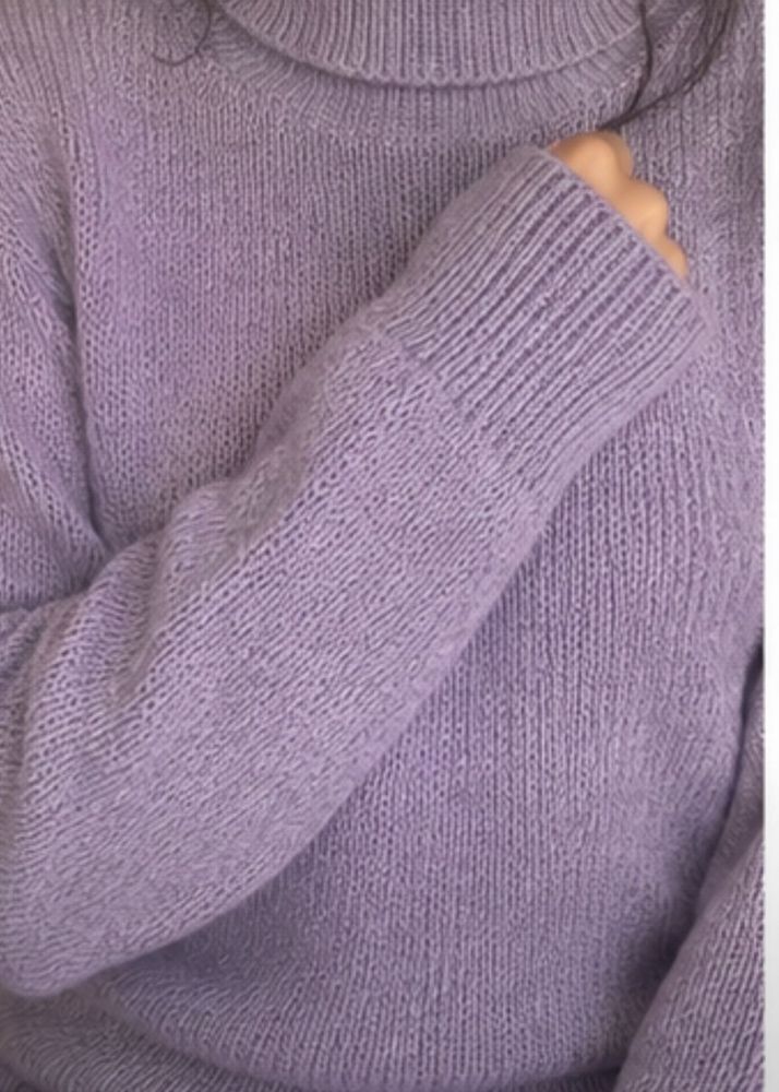 Lavender Knit Sweater