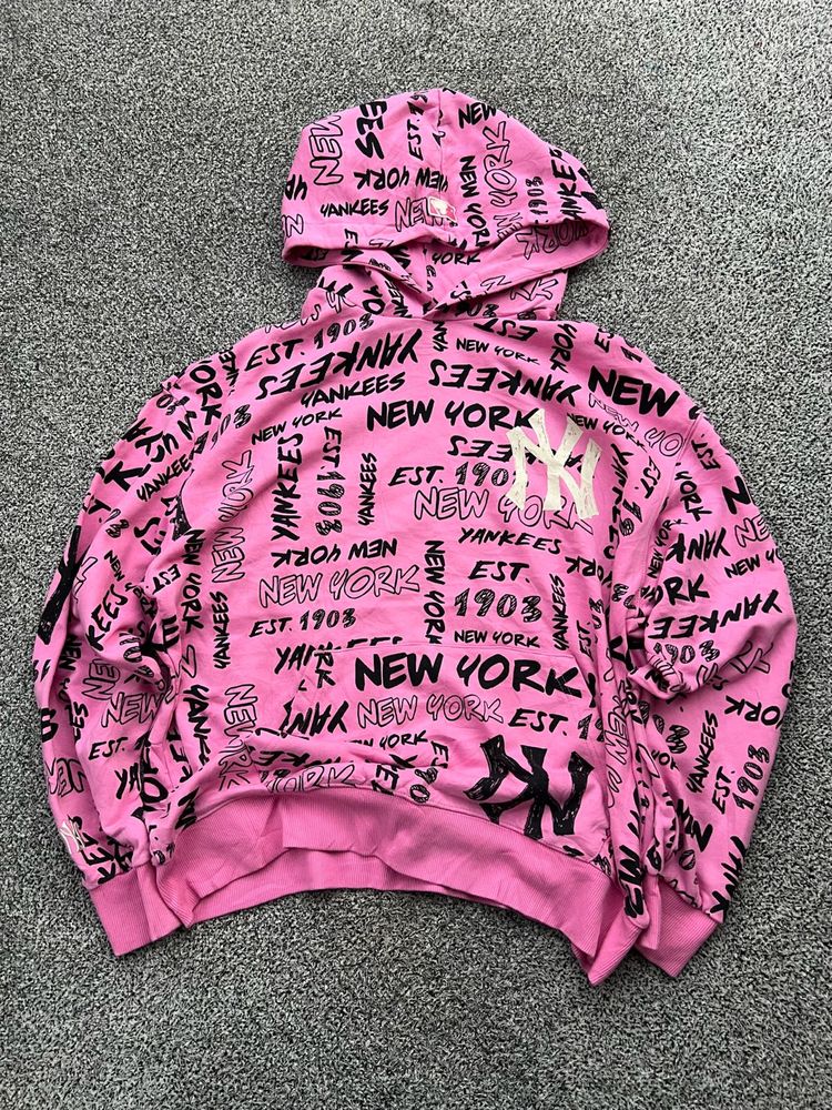 Pink Yankees Hoodie