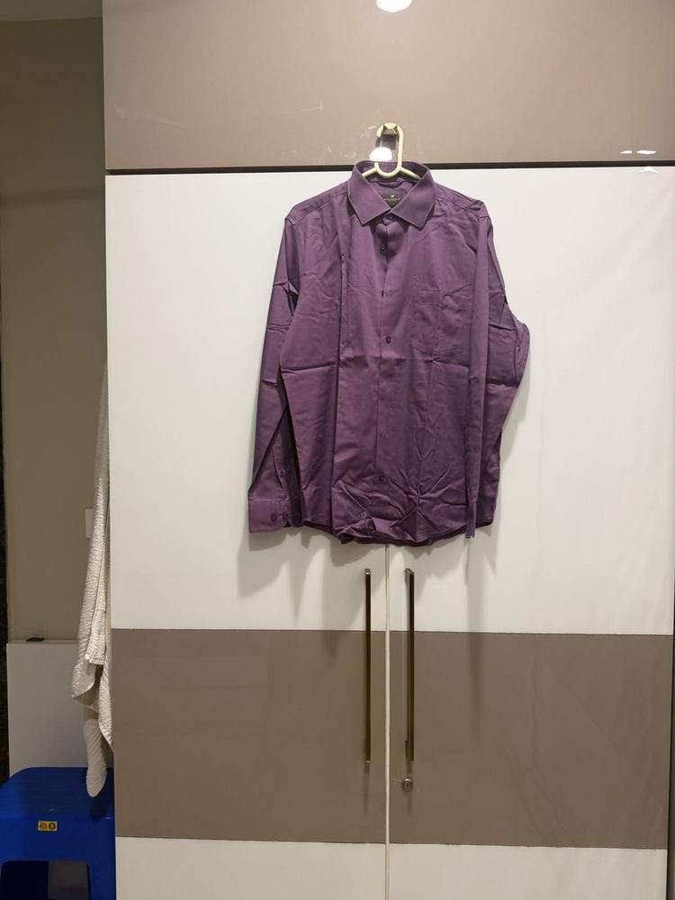 Men's Purple Dress Shirt