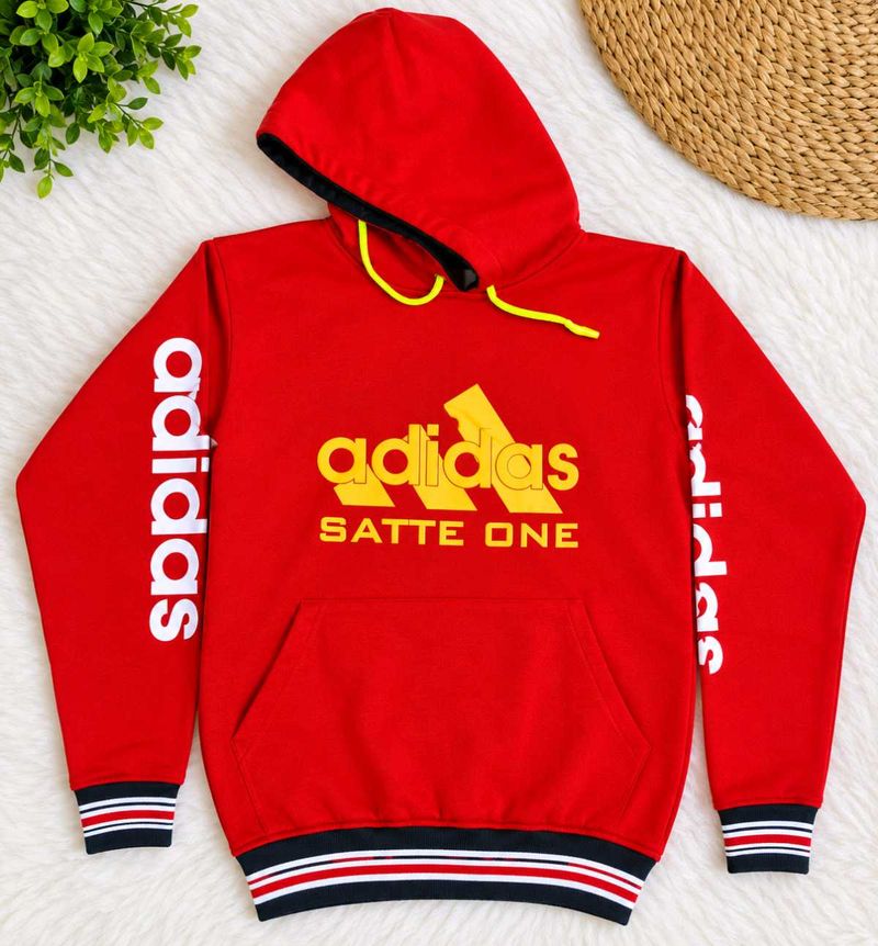 Red Adidas Hoodie