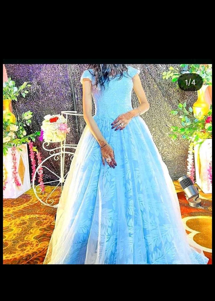 Stunning Light Blue Gown