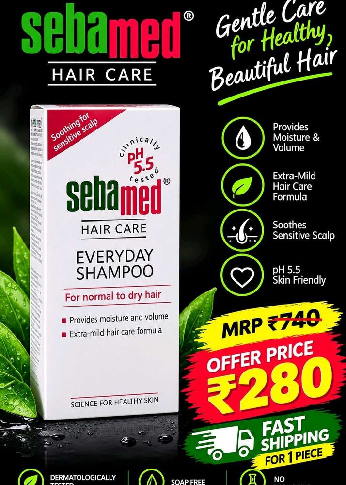 Sebamed Everyday Shampoo 1 Piece
