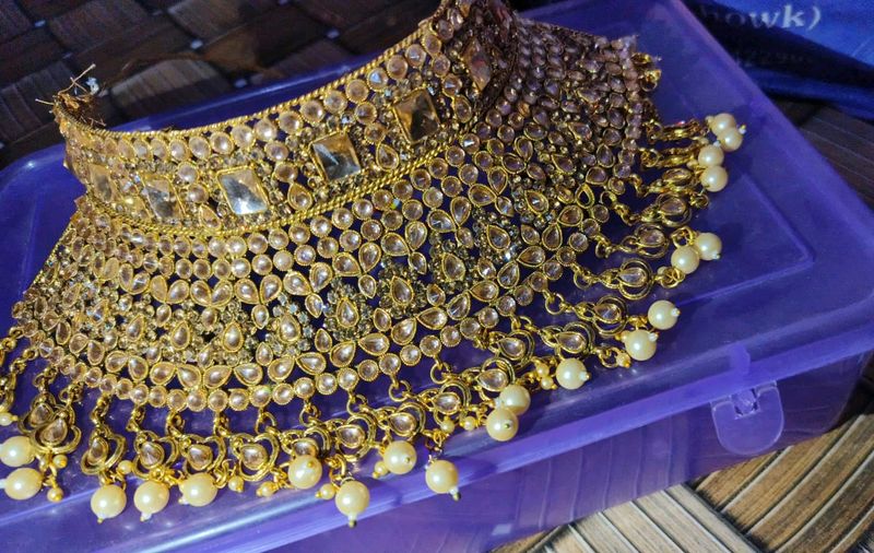 VERY BEAUTIFUL BRIDAL NACKLESS SET🤩🤩