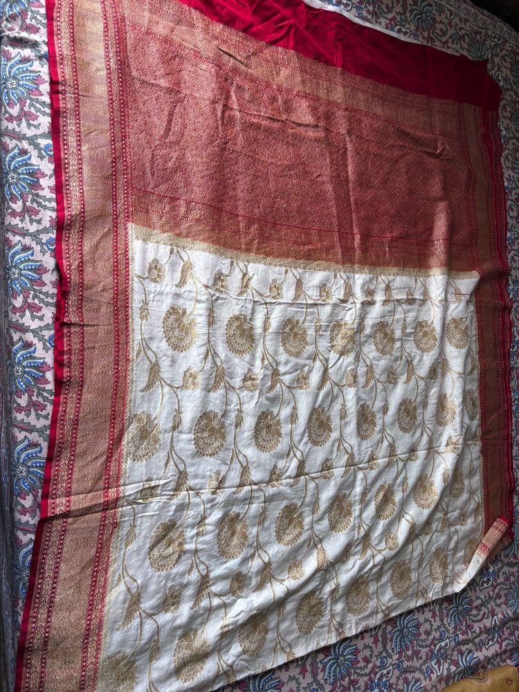 Pure silk kadhua weave banarasi saree