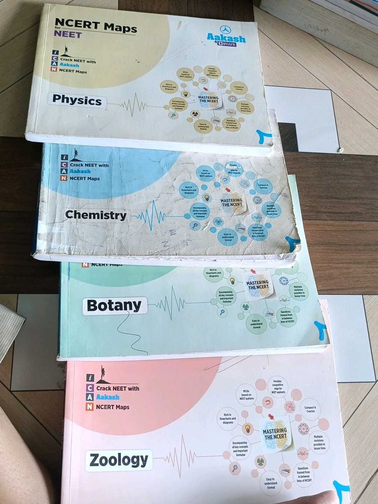 NCERT Maps for NEET - Physics, Chemistry, Botany,