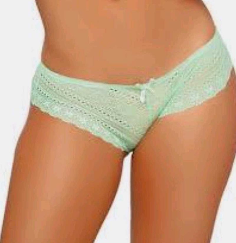 Mint Lace Briefs