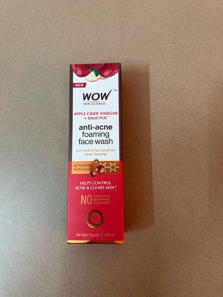 WOW Apple Cider Vinegar Face Wash