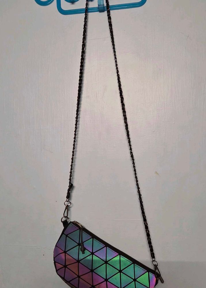 Geometric Prism sling Bag