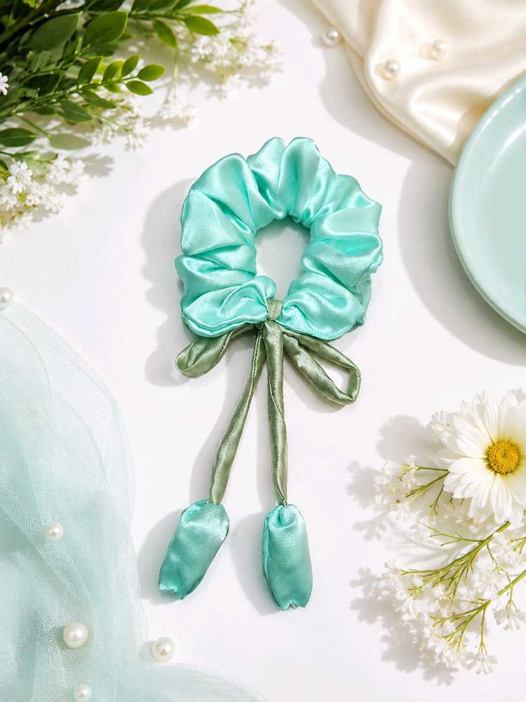 Satin Scrunchie with Bow