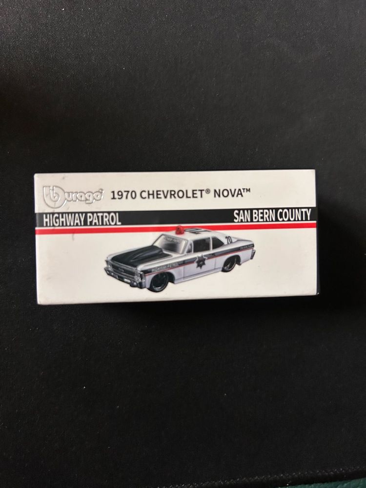 Bburago 1970 Chevrolet Nova Highway Patrol