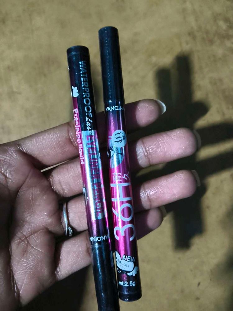 Waterproof Liquid Eyeliner Pens (2-Pack)