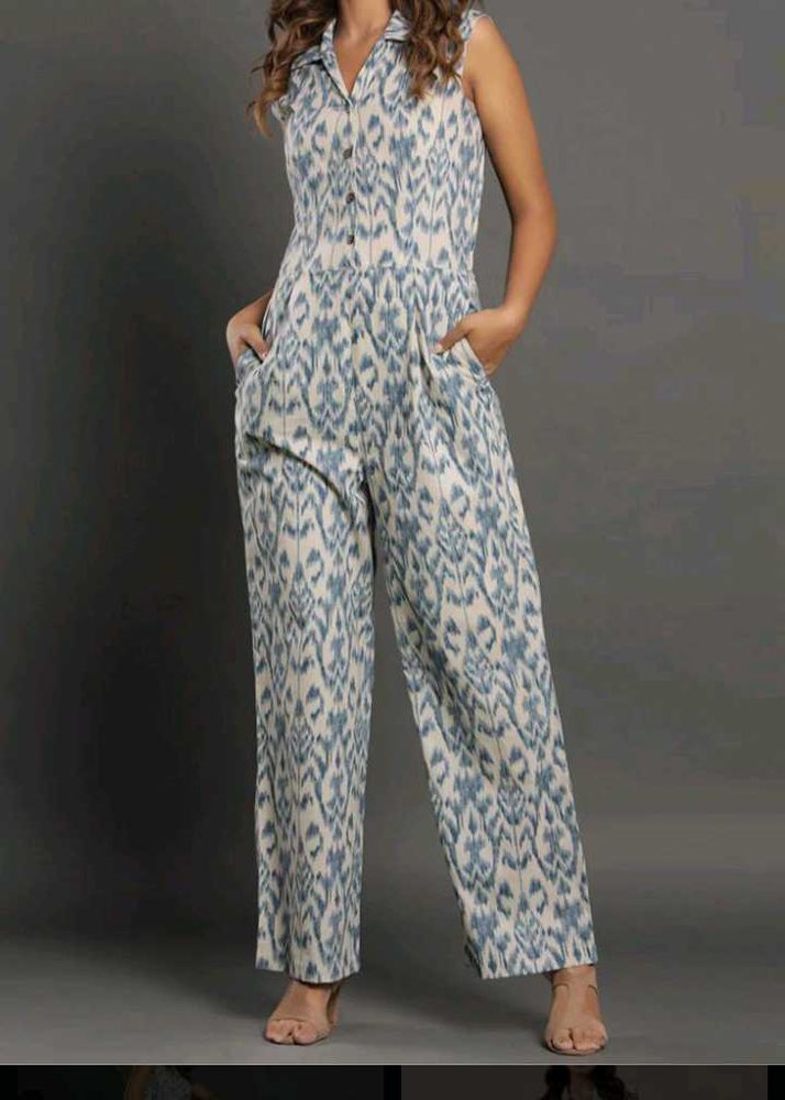 Boho Chic Sleeveless Jumpsuit