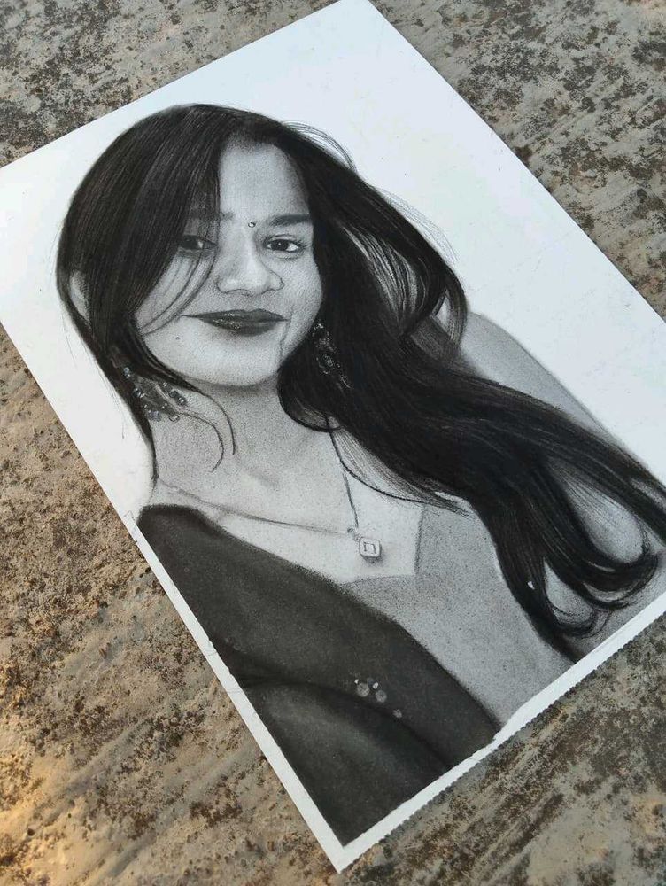 realistic portrait draw 😍💯🔥👍
